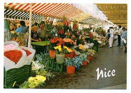 NICE --- Le Marché Aux Fleurs (très Animée )  .......à Saisir - Markets