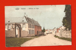 Fosses La Ville : CP En Couleur  L'Ancien Château En Lège Vers 1910 ,  Par V.P.F - Fosses-la-Ville