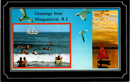 Rhode Island Greetings From Misquamicut - Other & Unclassified