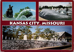 Missouri Kansas City Multi View City Fountains 1998 - Kansas City – Missouri