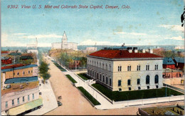 Colorado Denver View Of U S MInt And State Capitol Building - Denver