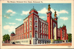Virginia Richmond Civic Center The Mosque 1939 - Richmond