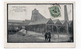 62 - Mines De COURRIÈRES - Fosse N°9 … - Animée - 1907 (C166) - Altri Comuni