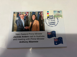 (1 G 27) Visit Of New Zealand Prime Minister Ardern To Australia & Meeting With PM Albanese (9-6-2022) - Brieven En Documenten