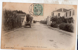 CPA - Algérie - Surcouf - Route Nationale - Otras Ciudades