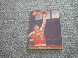 Toni Kukoc Chicago Bulls Croatian American USA NBA Basketball Rare Greek Edition Card - 1990-1999