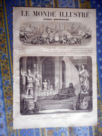 LE MONDE ILLUSTRE 16/04/1862 MUSEE NAPOLEON III MEXIQUE SAINT NAZAIRE ILE DE LA REUNION SAINT PIERRE NADAR DENTISTE PAIN - 1850 - 1899