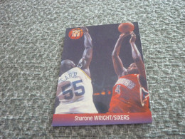 Sharone Wright Philadelphia 76ers American USA NBA Basketball Rare Greek Edition Card - 1990-1999