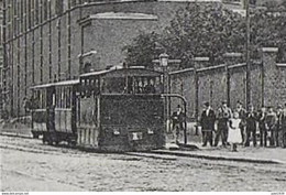 LA LOUVIERE ..-- TRAM ..-- Nels 4 , N° 7 . TRAM  . 1902 Vers BXL ( Mme DE WEVER )  . Voir Verso . - La Louvière