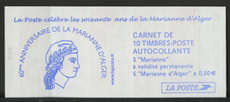 France - Frankreich Carnet 2004 Y&T N°CUCAD1512 - Michel N°MHSK(?) *** - Marianne D'Alger - Modernos : 1959-…