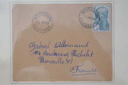 C CAMEROUN  LETTRE DEVANT 1930 PETIT BUREAU MESSAMENA  A  MARSEILLE  FRANCE ++AFFR. PLAISANT - Cartas & Documentos