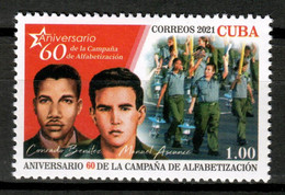 Cuba 2021 / Literacy MNH Alfabetización / Cu19967  C4-18 - Unused Stamps