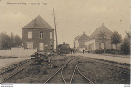 MONTROEUL - Au - BOIS ..-- TRAM . Animation .  SUPERBE !! - Frasnes-lez-Anvaing