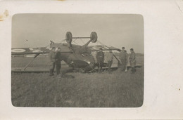 Real Photo Accident Avion Militaire France  Plane Crash J2 43 - Unfälle