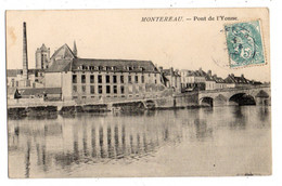 45438-ZE-77-MONTEREAU-Pont De L'Yonne - Montereau