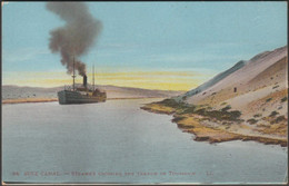 Steamer Crossing The Trench Of Toussoun, Suez Canal, C.1910 - Lévy Postcard LL54 - Ismaïlia