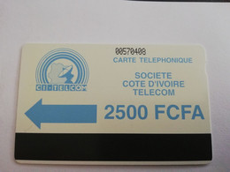 COTE DIVORE /IVOORKUST  2500FCFA  LIGHT BLEU  / AUTELCA     USED  CARDS   ** 10113** - Ivory Coast