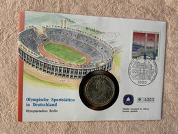 Numisbrief Coin Cover 10 DM Olympia 1972  Silber  #numis88 - Commemorative