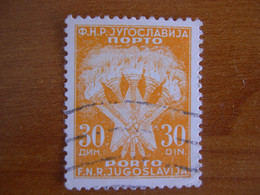 Yougoslavie  N° T119 Obl - Impuestos