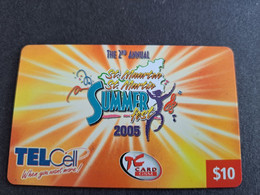St MAARTEN  Prepaid  $10,- TC CARD  SUMMER FEST 2005          Fine Used Card  **10141** - Antillen (Nederlands)