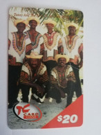 St MAARTEN  Prepaid  $20,- TC CARD TANNY AND THE BOYS MUSIC           Fine Used Card  **10144** - Antillen (Niederländische)