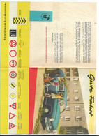 C3612/ Faltblatt KFZ-Versicherung  DDR 1955  - Werbung