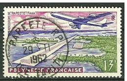 POLYNESIE - Aérodrome Et Jet Faaa - Oblitérés
