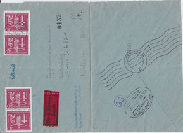 Bund Mi 361 Katholikentag Hannover (4) MeF EilBf Eutin 1962 - Brieven En Documenten