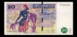 # # # Banknote Tunesien (Tunisia) 20 Dinare 1992 # # # - Tunisie