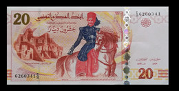 # # # Banknote Tunesien (Tunisia) 20 Dinare 1992 AU # # # - Tunisie