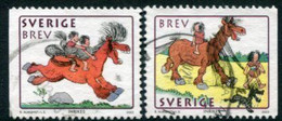 SWEDEN 2002 Chinese New Year Used.  Michel 2266-67 - Usados