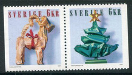 SWEDEN 2001 Christmas III MNH / **.  Michel 2264-65 - Unused Stamps