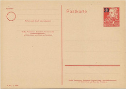 DDR Ganzsache Mi.Nr. P 42 Ungebraucht Ca 25 € - Cartes Postales - Neuves