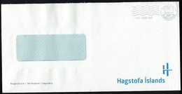 Islande EMA Empreinte Postmark Enveloppe Hagstofa Islands Statistics Iceland - Frankeervignetten (Frama)