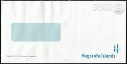Islande EMA Empreinte Postmark Enveloppe Hagstofa Islands Statistics Iceland - Vignettes D'affranchissement (Frama)