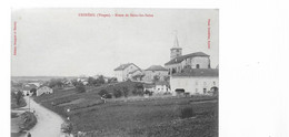 88  UREMENIL     ROUTE DE BAINS LES BAINS TRES   BON ETAT   ECRITE    2 SCANS - Urimenil