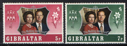 GIBILTERRA - 1972 - Silver Wedding - MNH - Gibraltar