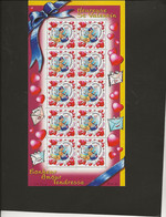 NOUVELLE CALEDONIE -  SAINT VALENTIN N° 912 -BLOC FEUILLET NEUF SANS CHARNIERE -ANNEE 2004 - COTE : 25 € - Unused Stamps