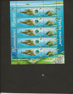 NOUVELLE CALEDONIE -  FAUNE N° 898-899 -BLOC FEUILLET NEUF SANS CHARNIERE -ANNEE 2003- COTE : 26 € - Nuovi