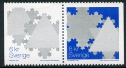 SWEDEN 2000 Christmas: Snowflakes MNH / **   Michel 2207-08 - Neufs