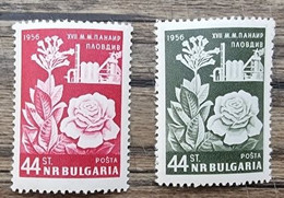 BULGARIE Fleurs, Roses, Rose Yvert N°865/66 ** MNH - Rosen