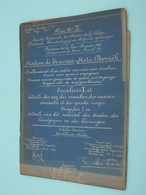 Plan N° 3 > Chemins De FER Belgische SPOORWEGEN > STATION De TOURNAI Statie Doornijk ( Zie / Voir SCANS ) Doornik 1932 ! - Arbeitsbeschaffung