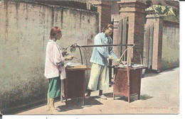 CHINA - CHINESE FOOD PEDDLER - Old Postcard 1906 - Chrom Edit. Kingshill N°20 - China