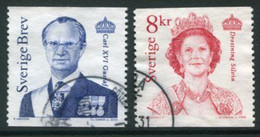 SWEDEN 2000 Definitive: King And Queen Used    Michel 2192-93 - Gebruikt