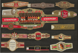 13 BAGUES DE CIGARES .TB - Cigar Bands