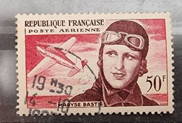 FRANCE Maryse Bastie. Yvert PA 34. Oblitéré. Cachet Rond - 1927-1959 Gebraucht