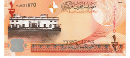 Bahrain P.30 1/2 Dinar  2016 Unc - Bahrein