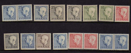 Suede (1951-56) - Gustave VI Adolphe - Neufs** Ou Sg - Unused Stamps