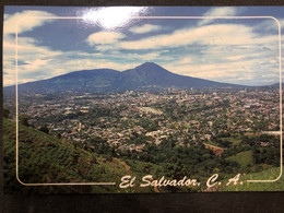 Postcard View San Salvador 2012 ( San Andrés Ruins Stamp) - El Salvador