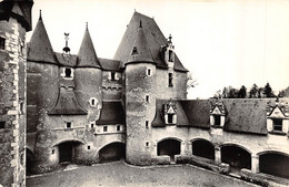 CPSM 41 FOUGERES SUR BIEVRE LE CHATEAU COUR INTERIEURE - Autres & Non Classés